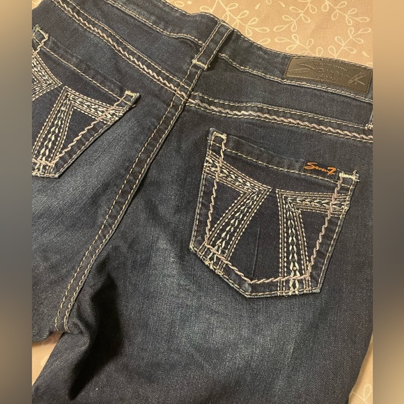 Seven7 slimming straight jeans size 10 - Picture 10 of 10